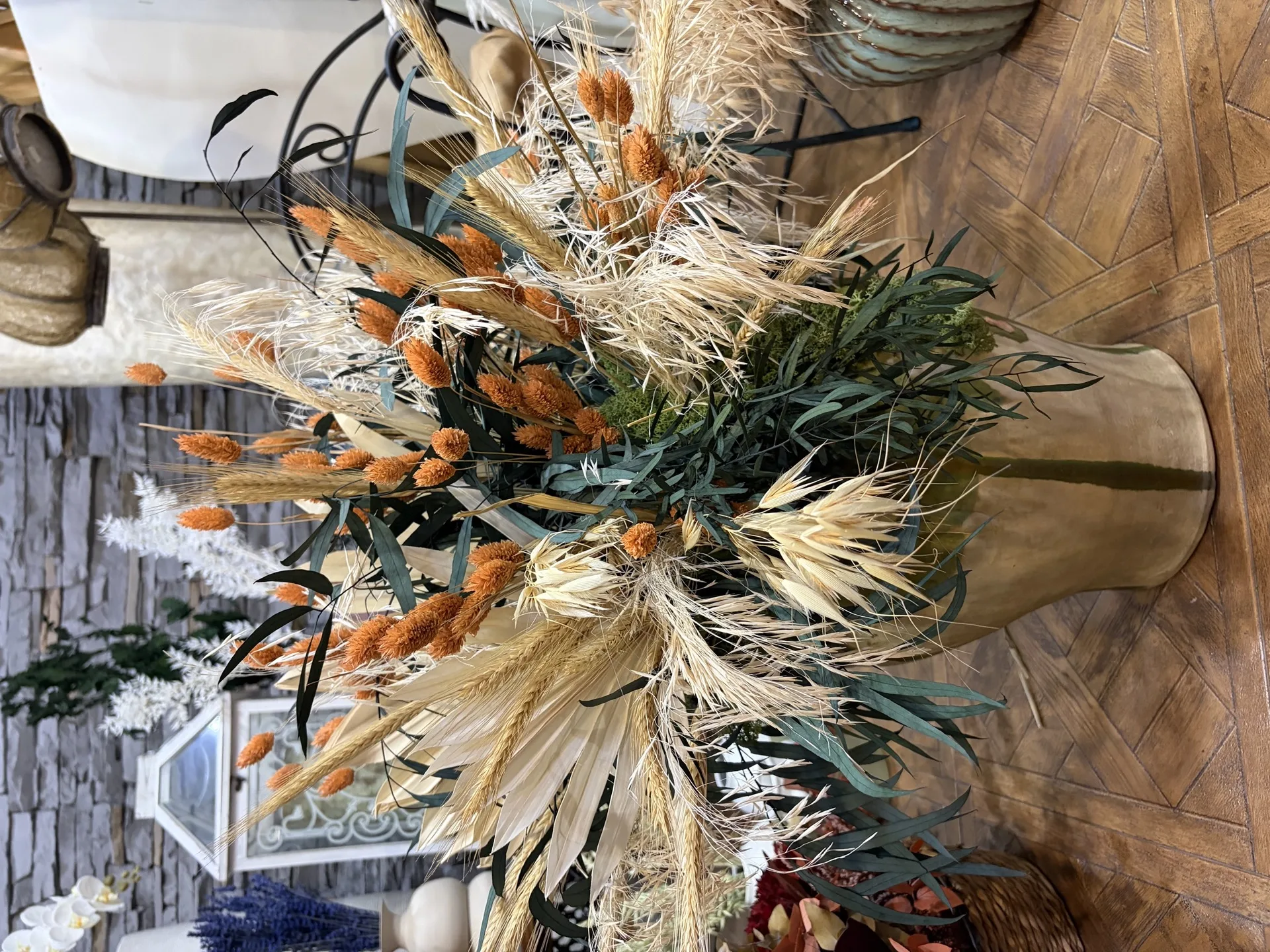 Flor seca y preservada de Artemisa Floristas en Torrevieja — ejemplo 13